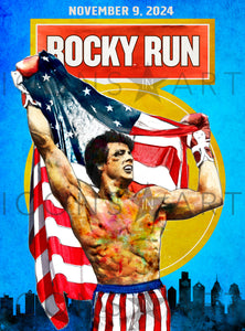 ROCKY RUN 2024 POSTER! PRE-ORDER NOW!!