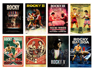 COMPLETE ROCKY POSTER COLLECTION!