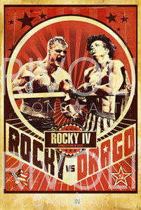 ROCKY VS DRAGO - RUSSIA – Icons in Art